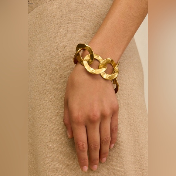 NEW CULT GAIA DULCE BRACELET ANTIQUE BRASS $268 - Picture 3 of 7